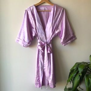 Vintage Pastel Purple Lavender Slip Dress